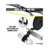 Kable Kontrol Hook and Loop Fastener Tape - 3/4in Width - 75' Roll - Black MT7149